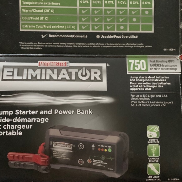 jump starter and power bank - Picture 3 of 9